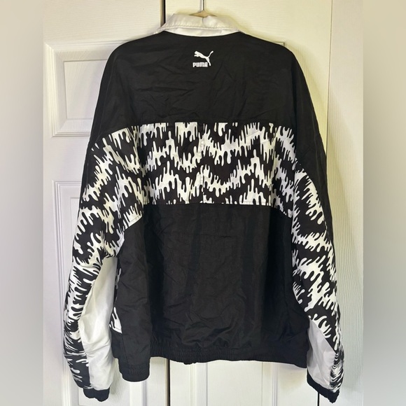 Puma TFS OG AOP Track Jacket Retro Sports Black - Picture 4 of 9